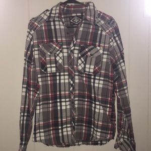 Mens affliction button down